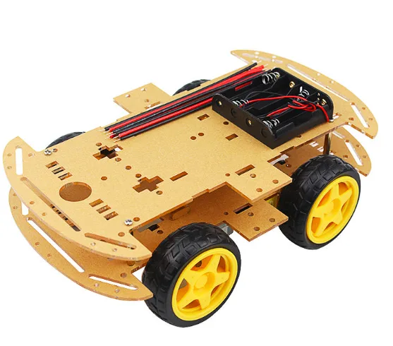 Build an Obstacle Avoiding Robot Using Arduino: Complete DIY Guide 2025 8 ROBOT-CAR-4WD Chassis